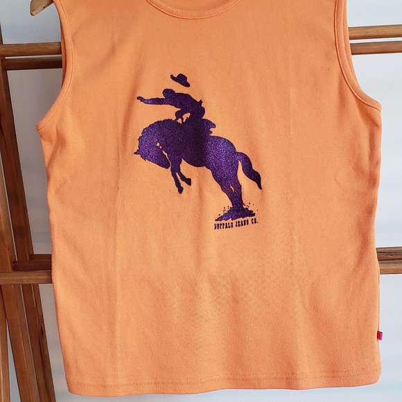 Buffalo Sleeveless T-Shirt Size L - Picture 2 of 2